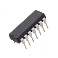 К176ТМ2 2 D-триггера с динамическим управлением (CD4013E)