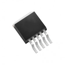 LM2596T Понижающий DC-DC преобразователь, Uвх=до 60В, Uвых=+12В, 3А, 150кГц [TO-263-5L]