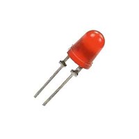 АЛ307БМ, светодиод красный 50° d=5мм