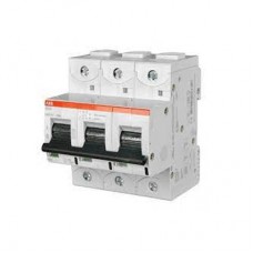 S803C-C100 Автоматический выключатель 3-полюсный 100А 25кА (хар-ка C) ABB