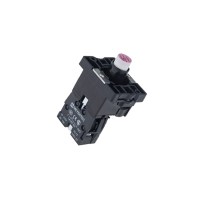 MTB2-EW614 (красн) Основание с подсветкой 1NC красный 24V, пластик